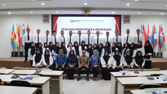 Penutupan Latsar CPNS Angkatan III Tahun 2024 Puslatbang KHAN LAN RI