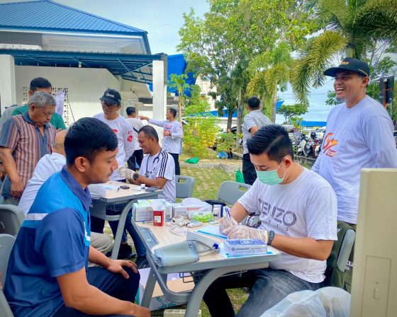 Pusjar SKMK Gelar Bakti Sosial Day dalam Rangka Hari Jadi LAN RI ke-68
