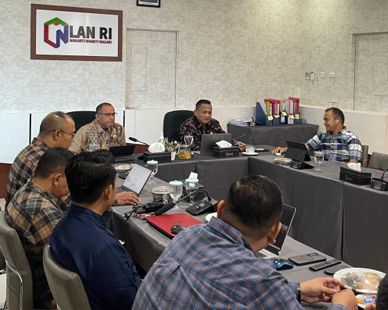 Inspektorat LAN Dorong Tata Kelola Baik Melalui Audit di Pusjar SKMK