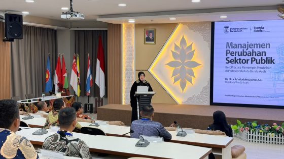 Wali Kota Banda Aceh Bagikan Praktik Kepemimpinan Perubahan kepada Peserta PKA Pusjar SKMK LAN RI